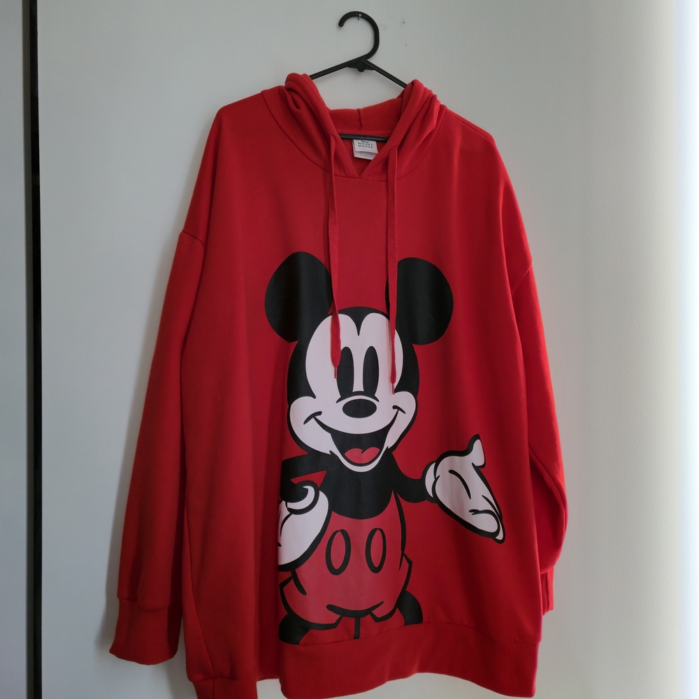 Mickey Mouse Red Hoodie Disney graphic